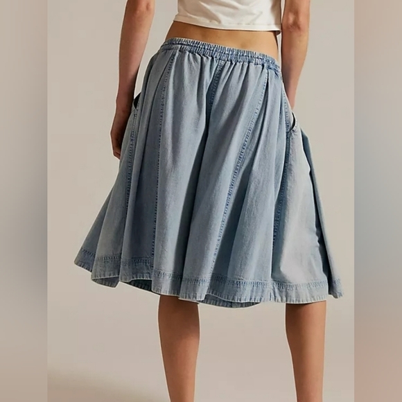 Free People We The Free Distant Lover Culottes - Picture 3 of 12